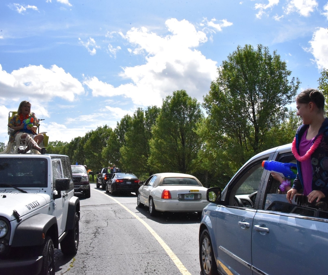 Parkway Christian Participates in Last Day of School Drive-by Celebration
